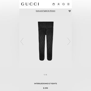 Worn once Gucci tights